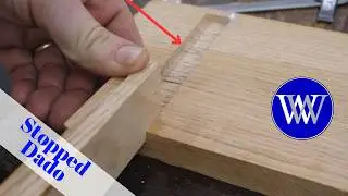 The Simple Way To Cut A Stopped Dado