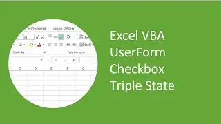 Excel VBA UserForm Checkbox Triple State