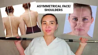 FIX ASYMMETRICAL face and UNEVEN shoulder | Amazing technique