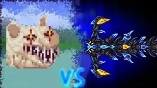 Terraria Echdeath Vs Adult Eidolon Wyrm in Malice Mode 1.5 Calamity Draedon Update ll Fargos DLC Mod