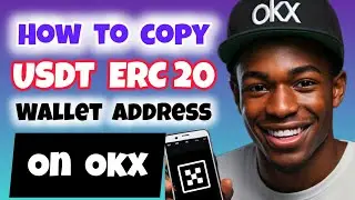 How to Find & Copy Your USDT ERC20 Wallet Address on OKX App