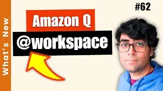 Boost your #productivity with @workspace - #AmazonQ Developer chat