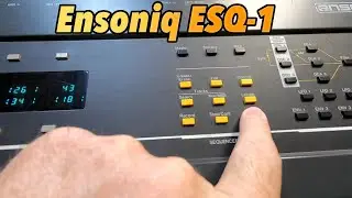 Ensoniq ESQ-1 Song On Internal Sequencer