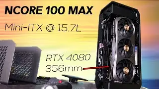 Is Cooler Master's NCORE 100 MAX equipped for High-End Mini-iTX Gaming?