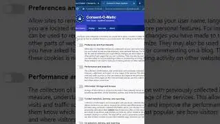 Chrome Extensions: Part 8 - Consent-O-Matic automatically handle GDPR consent forms & Cookie popups!