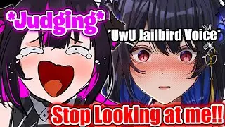 Aradia Gives Nerissa a Weird Look When She Does the Jailbirds' Voice 【Hololive EN】
