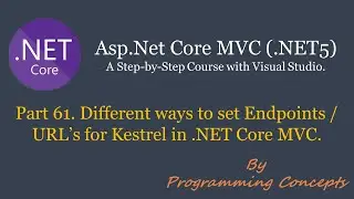 Part 61. Different ways to set Endpoints in .NET Core MVC | ASPNETCOREMVC.