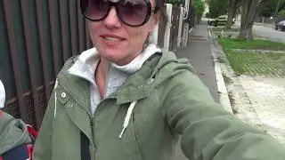 Моя немецкая овчарка - собираемся на прогулку, кошка одна дома!