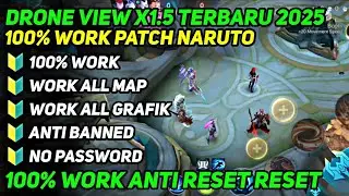 ANTI RESET 1 MEI ‼️ DRONE VIEW MOBILE LEGENDS TERBARU 2025 PATCH NARUTO ANTI BAN | DRONE VIEW ML