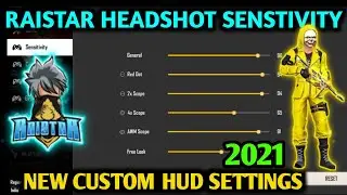 Raistar New Headshot Settings 😱 || Bnl Sensitivity & DPI Settings || Mobile Pro Player Settings ||