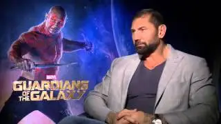 Dave Bautista Interview   Guardians of the Galaxy 2014