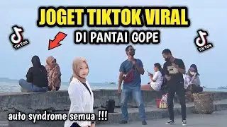 JOGET TIKTOK VIRAL DI PANTAI GOPE || CIWI CIWI PADA NGAKAK - Serang banten