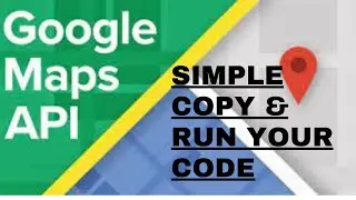 How to use google map api in html | Copy & Paste Code