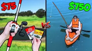 $75 vs $750 Budget Fishing Challenge