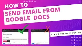 How to send Email from Google Docs? Send Google Docs to Email