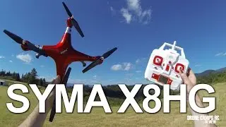 SYMA X8HG - 1080 HD, Drone Review ( GoPro Compatible Drone )