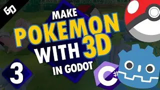 Pokemon RPG in GODOT 3D C# Tutorial Episode 3 Interacting with objects