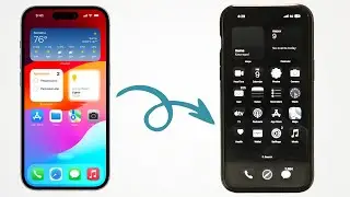 How To Make App icons Black And White On iPhone (iOS 18)