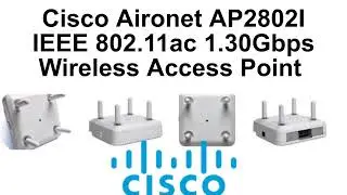 Cisco Aironet AP2802I IEEE 802.11ac 1.30Gbps Wireless Access Point  AIR-AP2802I-A-K9