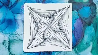 Zentangle Patterns for Kids | How to draw Paradox | Drawing Tutorial