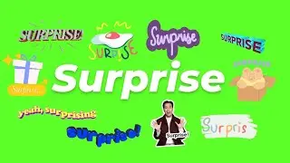 Animated Surprise GIF Green Screen Pack (Free Download)