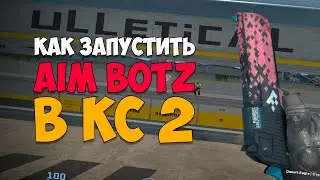 Как Запустить Карту Aim Botz из Мастерской в Cs2 , Карта для тренировки стрельбы в Кс2