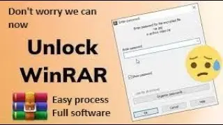 How to unlock zip password protection from your zip file | with full software and video guide