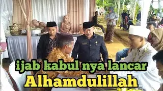 prosesi ijab Qobul Rengga & hikmah Alhamdulillah lancarrr...|| hajatan adat Sunda