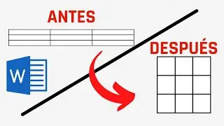 Word: Cambiar alto y ancho de celdas en una tabla