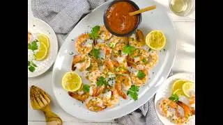 Garlicky Shrimp Cocktail