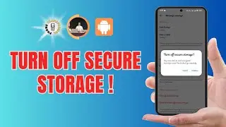 How to Turn Off Secure Storage on Messenger in Android