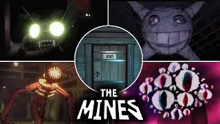 ENDING + ALL BOSSES! - DOORS Floor 2 Update [The Mines]