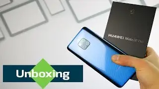 Huawei Mate 20 Pro Unboxing -  Lovely Blue Color