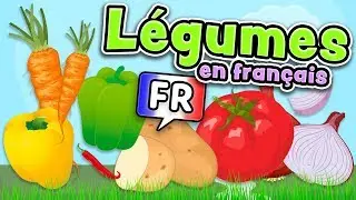 Vegetables in French (Légumes en français)