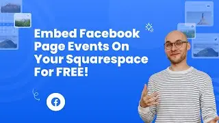 How to embed Facebook page events on Squarespace?