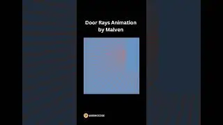 Door Rays Animation by Malven || #codepen #animation #css  #coding #developer