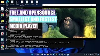 FFplay Media Player | Free Small and Fast | Windows 10/11