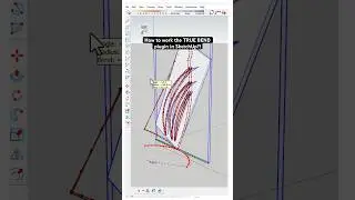 How to work the TRUE BEND plugin in SketchUp?! #nicetower #architecture #sketchup3d