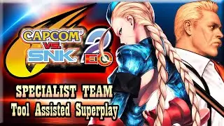 【TAS】CAPCOM VS SNK 2 - SPECIALIST TEAM \ CAMMY & EAGLE \