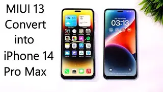 Install iOS 16 On Android | MIUI 13 Convert To Apple iOS 16 iPhone 14 Pro Max | Complete Setup