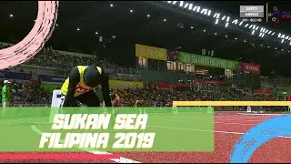 GANGSA 4x100M Campuran | Sukan SEA 2019 | Astro Arena