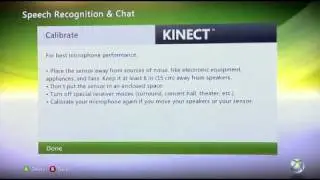 Installing the Kinect software