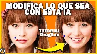 Modificar cualquier IMAGEN o FOTO usando IA y SIN PROGRAMAS en 1 minuto | Tutorial fácil DragGan