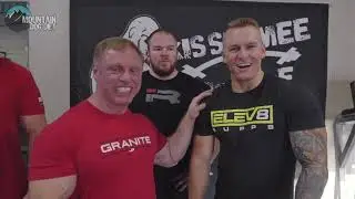 John Meadows trains back in America's Destination gym - during Mr Olympia 2020