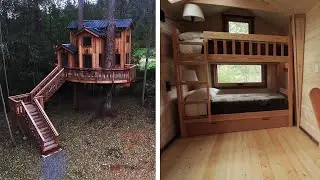 Satisfying Tree House Time Lapse That Will Blow Your Mind! Blossom