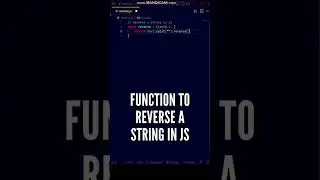 😮 Unique Function to Reverse a String in JavaScript 