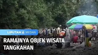 Serunya Keramaian Objek Wisata Tangkahan | Liputan 6 Medan