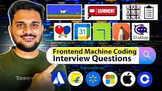 MOST ASKED Frontend Machine Coding Interview Questions | Dont Miss this