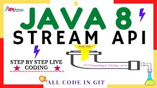 5. Stream API in java 8 Example Tutorial || Java 8 Streams Tutorials || JAVA 8 Tutorials || APIPOTHI