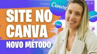 COMO CRIAR UM SITE NO CANVA GRÁTIS - NOVO RECURSO